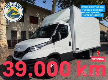 IVECO DAILY 35-140 FURGONE 8 BANCALI CON SPONDA