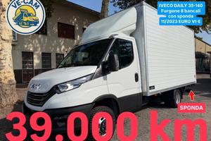 IVECO DAILY 35-140 FURGONE 8 BANCALI CON SPONDA