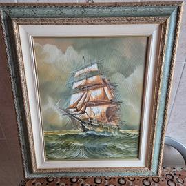 quadro veliero Longanesi