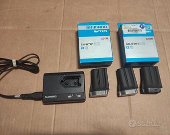 Caricatore + batterie per Shimano di2