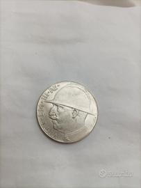 20 lire argento Vittorio Emanuele lll