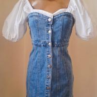 Abito Denim tg.M Nuovo