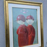 Quadro olio su tela Nicola Vietti