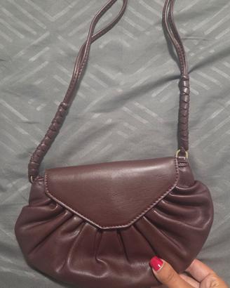 borsetta Bordeaux Zara
