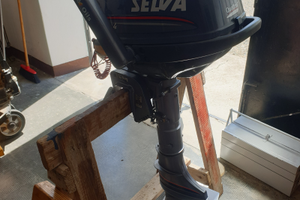 Motore fuoribordo Selva 4 Cv 4t staffa basculante