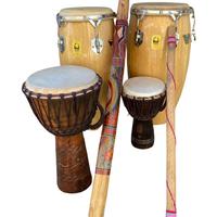 Congas+Djembe+Didgeridoo+Bastone della pioggia