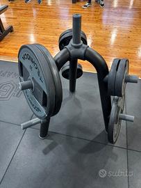 Porta dischi pesi technogym