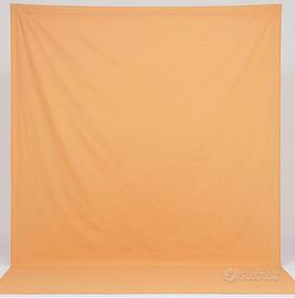 Sfondo fotografico tessuto color albicocca 2,85x6m