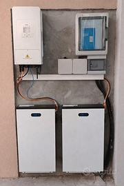 Impianto fotovolatico 6kw con accumulo da 10kwh