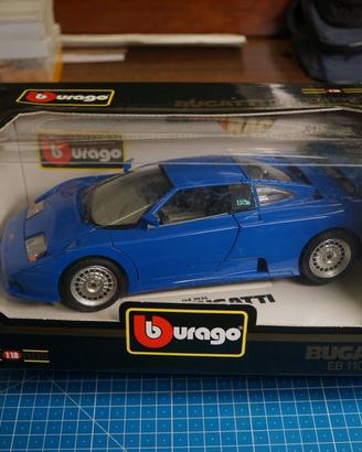 Bugatti EB 110 Burago 1/18  Raro