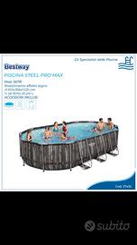 Piscina fuori terra con telaio bestway 5611r