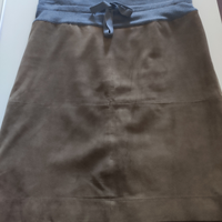 Max Mara Sportmax Gonna Camoscio originale