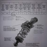 Ammortizzatore bitubo per Suzuki gsxr1000