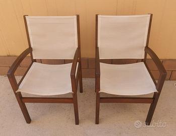 Sedie in legno Greenwood esterno/giardino