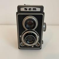 Fotocamera reflex biottica (TLR) Semflex Berthiot