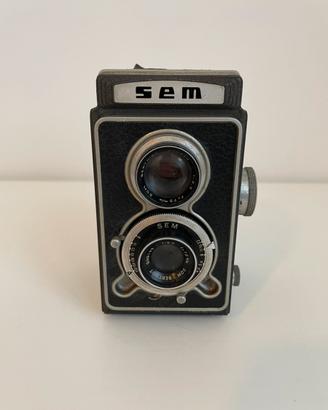 Fotocamera reflex biottica (TLR) Semflex Berthiot
