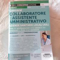 Libro per concorsi ass. amministrativo ASL
