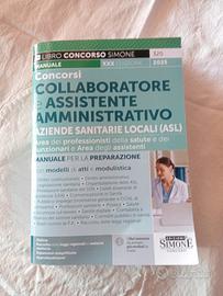 Libro per concorsi ass. amministrativo ASL