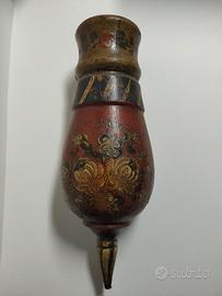 Vaso in legno Vintage 