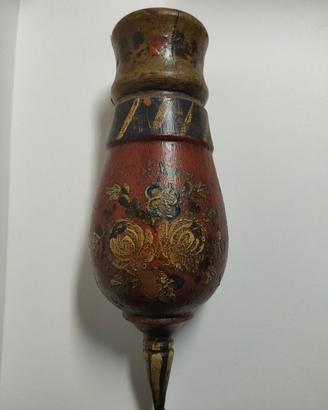 Vaso in legno Vintage 
