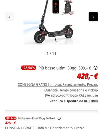 Monopattino iscooter i10 Pro 