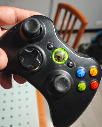 controller wireless Xbox 360 originale con vano ba