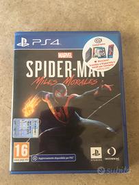 Gioco marvel spider-man miles morales ps4