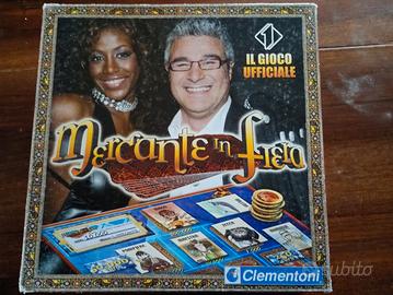 gioco in scatola mercante in fiera