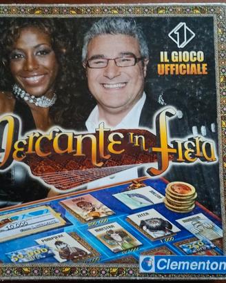 gioco in scatola mercante in fiera