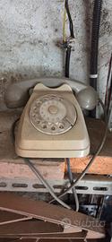 Telefono vintage a disco combinatore rotella