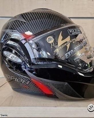 SCORPION Casco Modulare EXO-TECH Evo - Carbon - To