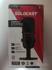HP HyperX Microfono SoloCast USB SIGILLATO