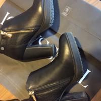 STIVALE CUOIO NERI misura 37