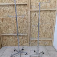 Espositori carrelli nuovi porta collane blister