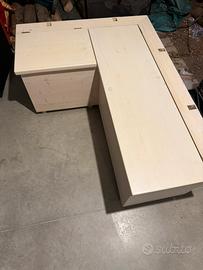 Cassapanca in legno