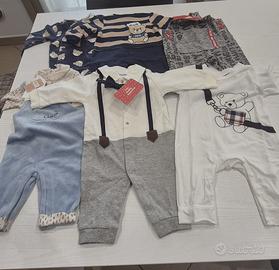 Abbigliamento bambino da 0 a 6 mesi