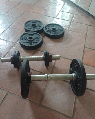 Kit 18 kg domyos