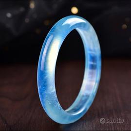 Bracciale di acquamarina naturale