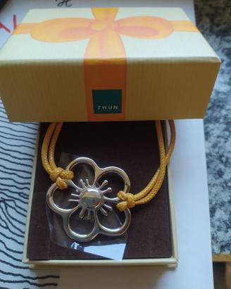 Thun gioielli collana donna ciondolo fiore
