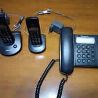 Set telefoni fisso + cordless