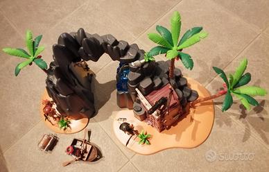 Isola del tesoro fortificata Playmobil