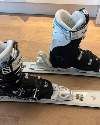 Set da sci completo: sci Head, scarponi Salomon 24