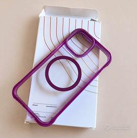 Cover Marty wave  viola nuova per iphone 12/12 pro