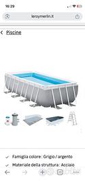 Piscina intex, fuori terra