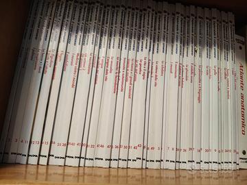 Collezzione libri corpo umano