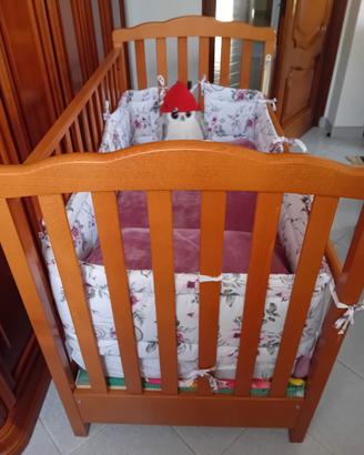 Culla / Lettino in Legno Massello