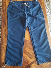 pantalone donna tessuto leggero 
