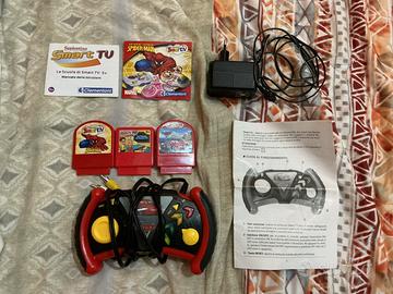 Console Clementoni Smart TV - Cars 2 + 3 cartucce