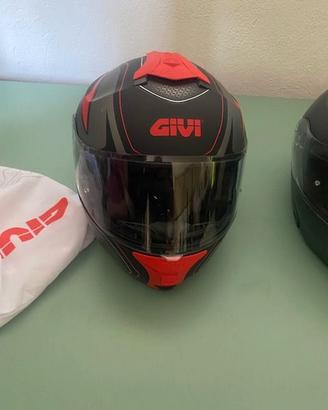 2 caschi moto