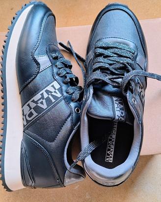 Sneakers Donna Napapijri Astra - Nere e argento